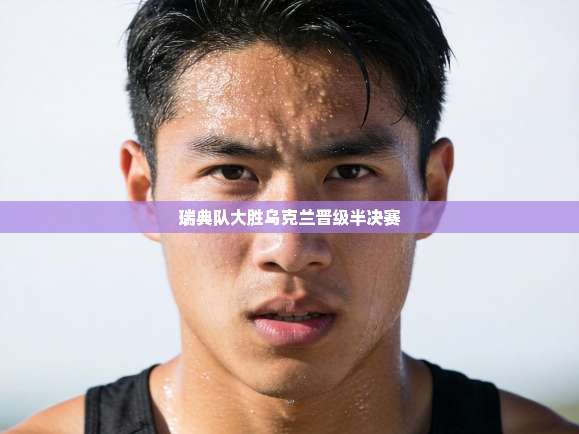 瑞典队大胜乌克兰晋级半决赛